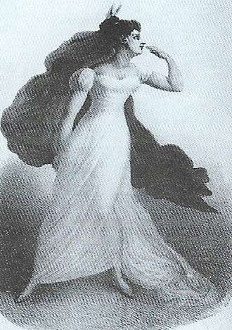 Harriet Smithson as Ophelia. Berlioz became obsessed with her and eventually married her, with disastrous consequences.