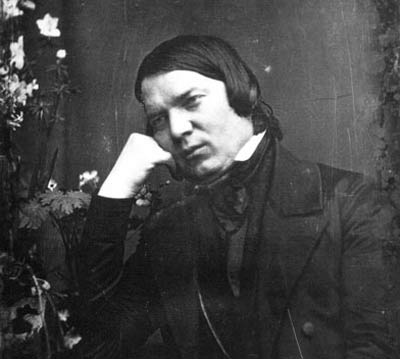 Robert Schumann in an 1850 daguerreotype