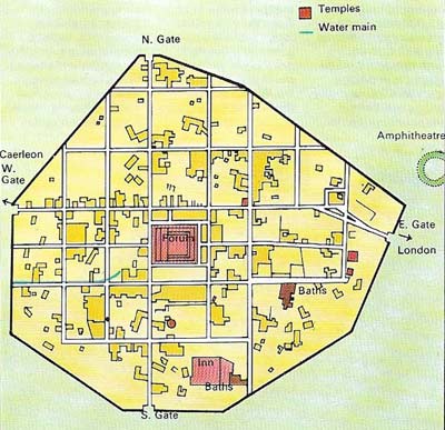 Silchester, in Hampshire, is the only Roman town in Britain that has been completely excavated.