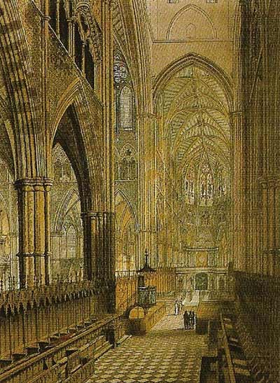 The opening of Purcell's Golden Sonata for two violings and basso continuo<.