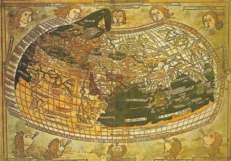 This map of the world, published in 1486, was based on one drawn by Ptolemy in Alexandria some 1,200 years earlier. That map drew on evidence from travellers, especially the Greek explorer Pythias of the 4th century BC. 
