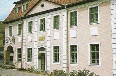 Schutz's birthplace in Bad Kostritz, Germany. The building is now a museum devoted to the composer.