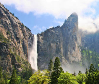 Bridal Veil Falls, Yosemite.