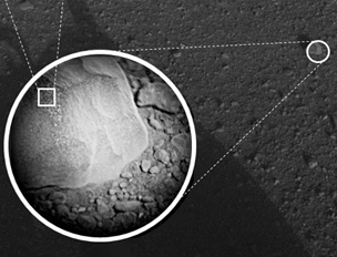 Curiosity's first laser test