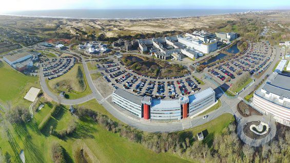 ESA's technical center, ESTEC, in Noordwijk, Netherlands