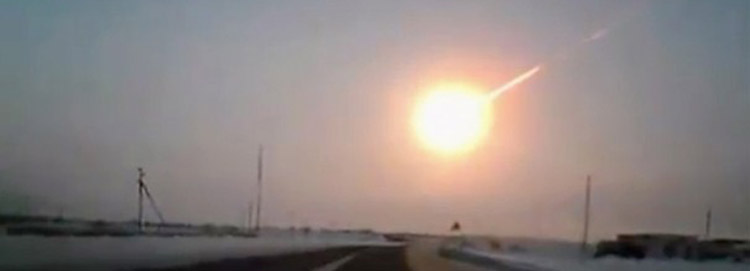 Small asteroid that exploded over Russia