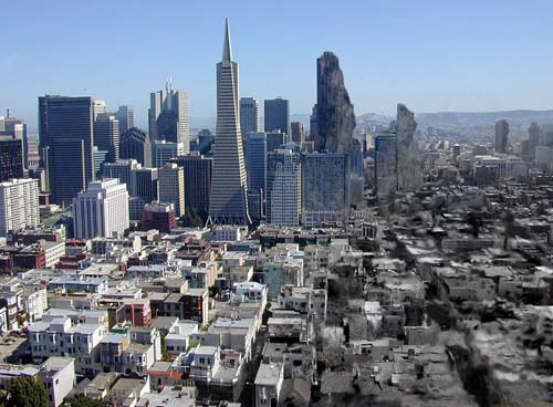 A gray goo outbreak in San Francisco