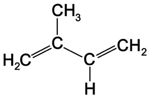 isoprene molecule
