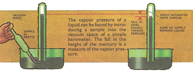 >A simple method of measuring vapor pressure
