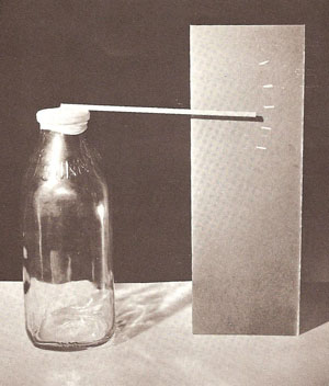 milk-bottle barometer