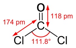 phosgene molecule
