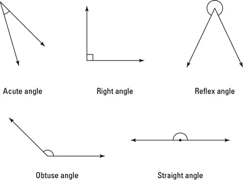 types of angles