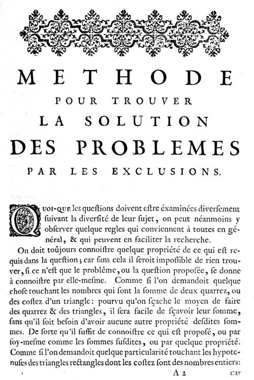 Frenicle's Methode, 1754 edition.