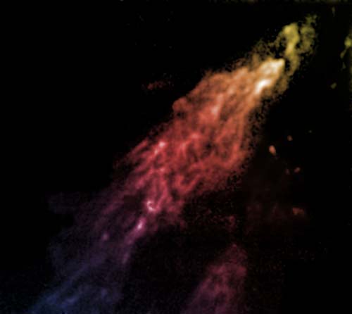 Smith's Cloud is a high-velocity cloud of hydrogen gas located in the constellation Aquila.