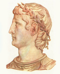 head of the Emperor Claudius