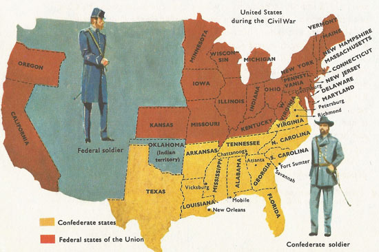 Confederate and Federal states