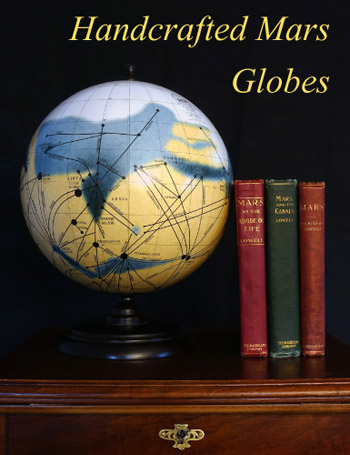 Mars globes