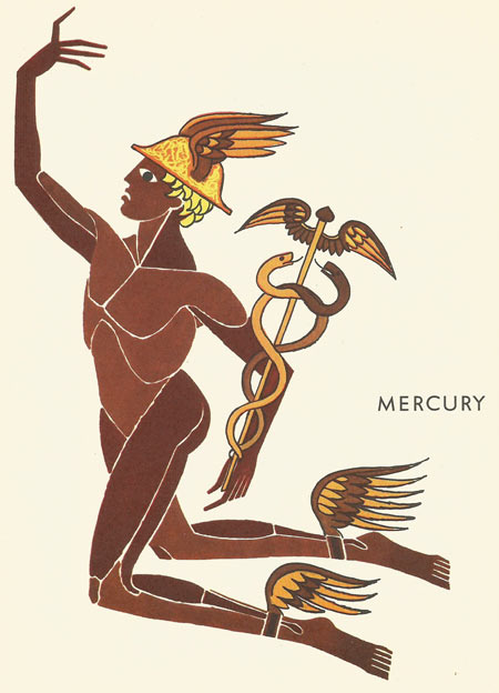 Roman god Mercury