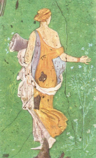 The 'Primavera', a fresco of the 1st century AD