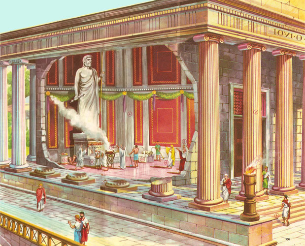 Roman temple