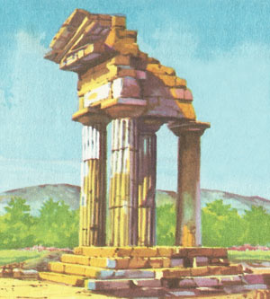Temple of Castor and Pollus at Acragas