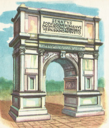 Titus' Arch in Rome