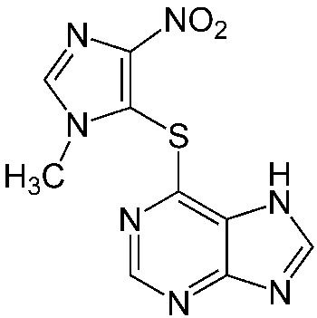azathioprine structural formula