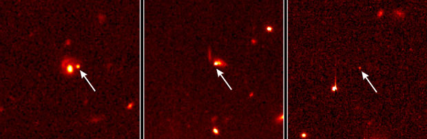 distant supernovae imaged by the Hubble Space Telescope