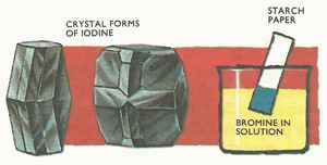 iodine crystals and test