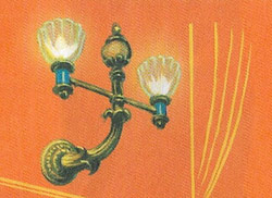 Late in the eighteenth century the first gas lights appeared