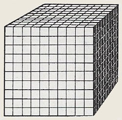 a thousand cubes