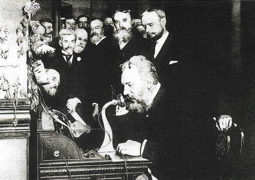 On Mar 11, 1876, Alexander Graham Bell publicly demonstrated his remarkable invention