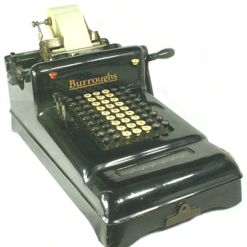 Burroughs adding machine