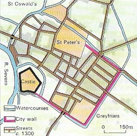 Gloucester in the Middle Ages