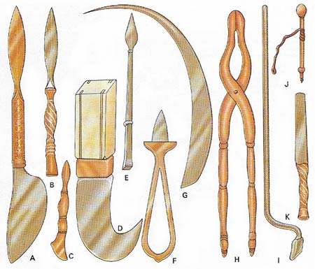 Greek medical instruments