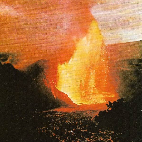 Hawaiian-type eruption