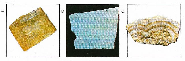 A crystal is a solid in which the molecules, atoms or ions are arranged along regular and repetitive lattices, its external shape reflecting its internal symmetry.