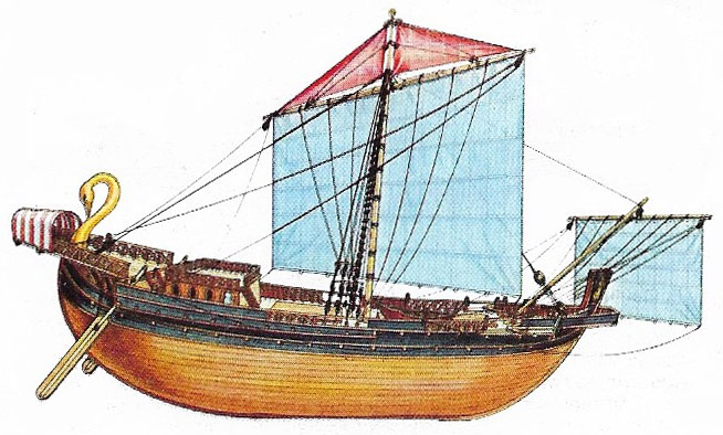 Roman grain ship