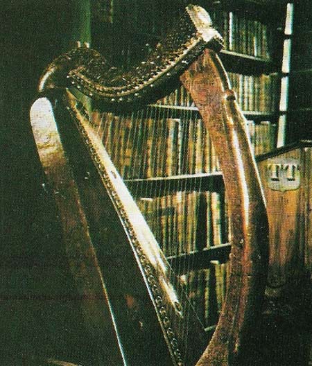 'Brian Boru's harp', traditionally said to have belonged to the Irish high-king, was in fact made about three centuries after his death in 1014.