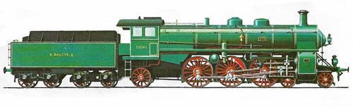 Class 53/6 of the Bavarian State Railway, dating from 1908