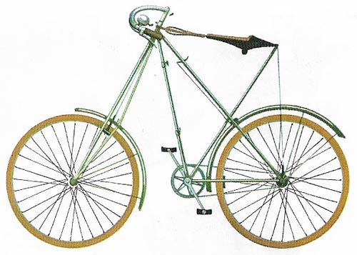The Dursley Pederson bicycle of 1893 was designed by M. Pederson and built at Dursley in England.