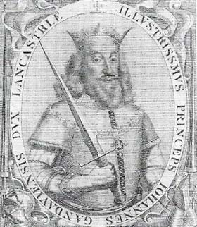 John of Gaunt, the greatest noble of the reigns of Edward III and Richard II, kept a small armed retinue even in peacetime.