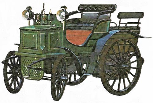 Panhard and Levassor (1894) was developed from the 1891 design.