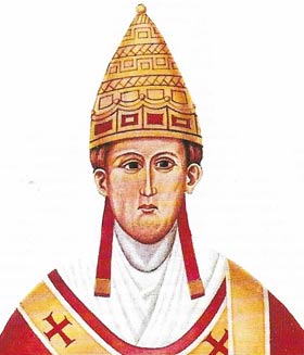Pope Innocent III (c. 1160-1216), a brilliant jurist, was trained at the universities of Paris and Bologne.
