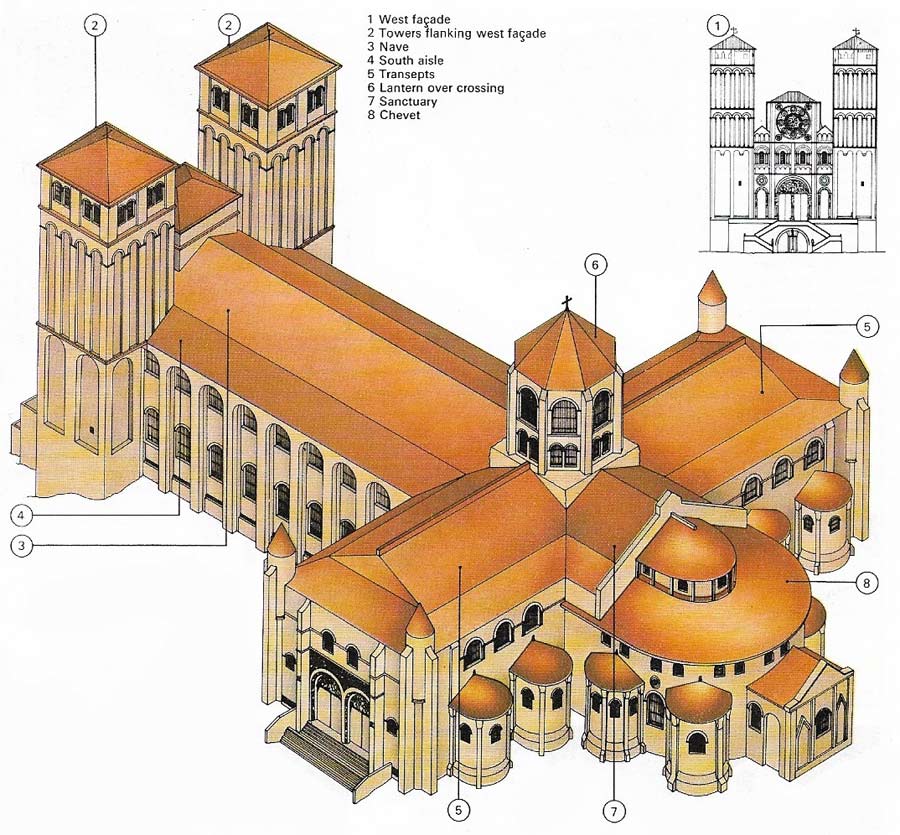 The cathedral of Santiago de Compostela in Spain