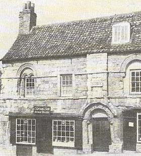 Aaron, a noted Jewish usurer, built this house in Lincoln in about 1170-1180.