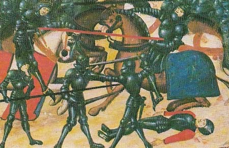 At the Battle of Barnet (April 1471), Edward IV defeated his former ally Warwick and cleared the way for his own victory the following month over the forces of Margaret of Anjou and her son, the Lancastrian heir, who was killed fighting.