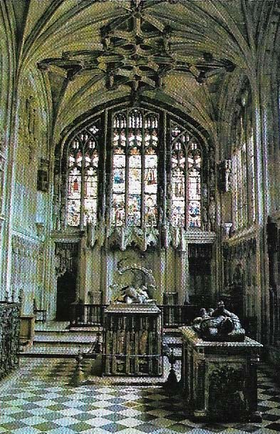 The Beauchamp Chapel (c. 1447) of St Mary's Church, Warwick, was a religious enterprise financed by lay patronage.