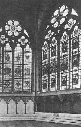 The Chapter House at Westminster was the venue when the Commons first sat separately from the Lords.