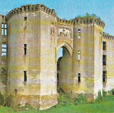 The ruins of the Chateau of La Ferte Millon, built for a cousin of the Duc de Berry, give some idea of how fantasy castles really looked, even though it has now lost the greater part of its ornamentation.